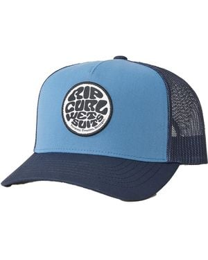 Rip Curl Wetsuit Icon Trucker Baseball Hat Navy - Blue