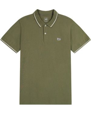 Lee Jeans Pique Polo - Grün