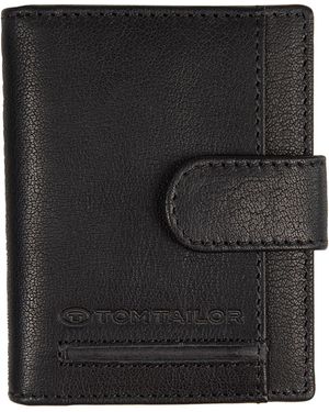 Tom Tailor Devon Geldbörse Kreditkartenetui Klein Schwarz