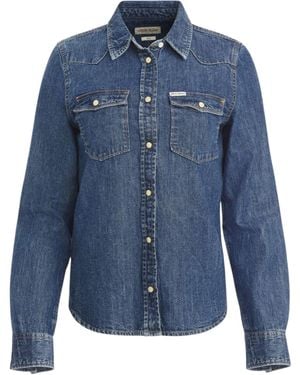 Guess Camicia Donna Art W4YH35 D5EI3 - Blu