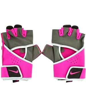 Nike S/ladies Gym Premium Sport Fingerless Gloves - Purple