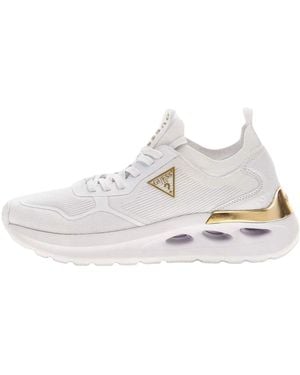 Guess Platte Sneakers Casual Jeans - Wit