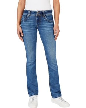 Pepe Jeans Doppi bottoni Slim vita bassa PL204588 - Blu