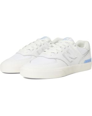 New Balance 574 Vulc Skate Shoe - White