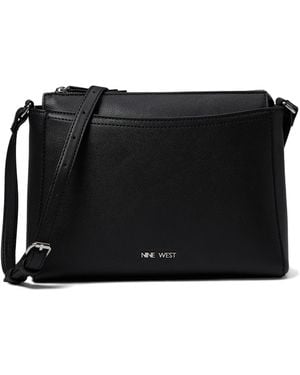 Nine West Bowie Mini Top Zip Crossbody - Black