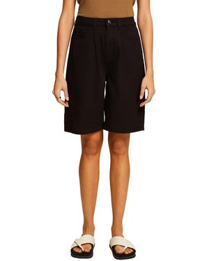 Esprit 043EO1C303 Pantalocini Denim - Nero
