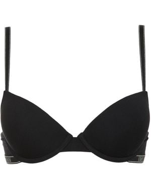 Emporio Armani Push UP Bra Removable Pads BH - Schwarz
