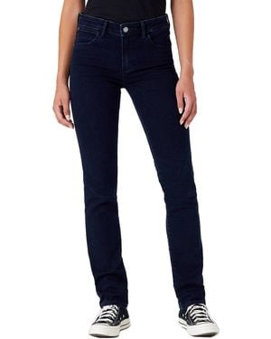Wrangler Steil Jeans - Blau
