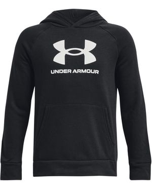 Under Armour Ua Rival Fleece Bl Hoodie Sweatshirt Voor Jongens - Blauw