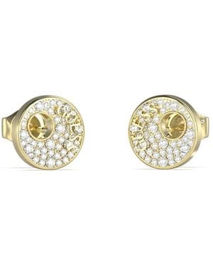 Guess Blooming Summer Gold Steel Earrings - Metallic