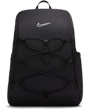 Nike Cv0067-010 W Nk One Bkpk Sportrugzak Voor Zwart/zwart/wit Misc