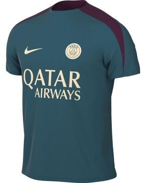 Nike Paris Saint-germain Strike Dri-fit Fußballoberteil Aus Strickmaterial Für Herren Sweatshirt - Blue