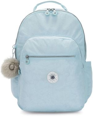 Kipling Seoul Large 15" Laptop Backpack Bridal Blue