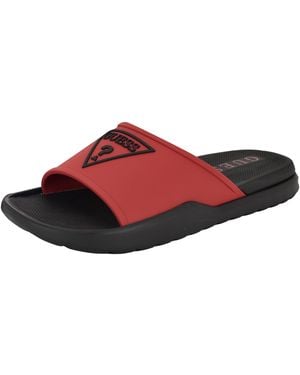 Guess Marith Slide Sandal - Red