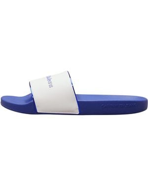 Calvin Klein Jeans Scarpe da Mare Uomo Slide Ciabatte - Nero