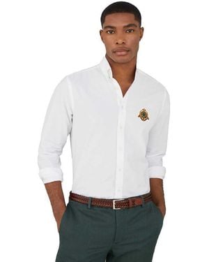 Hackett Heritage Oxford Shirt - White