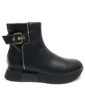 Liu Jo Mid Sneaker Ecopelle Black D25LJ36 4F4717 EX114 22222 - Nero
