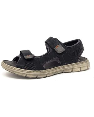 Rieker Schuhe Sandale Schwarz