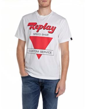 Replay M3051 T-shirt - White
