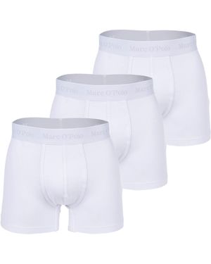 Marc O' Polo Marc O ́polo Essentials 3-pack Boxer Shorts - White