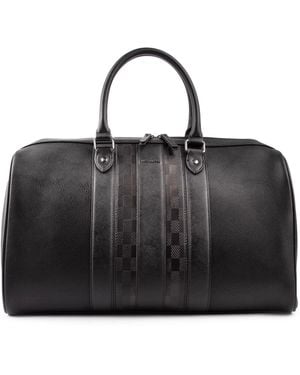 Ted Baker Waylin House Check Pu Holdall - Black