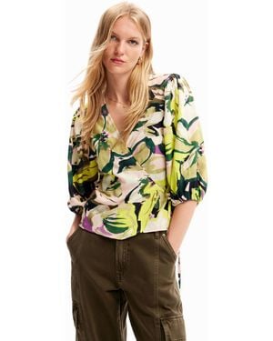 Desigual Blus_Darrell Blouse - Métallisé