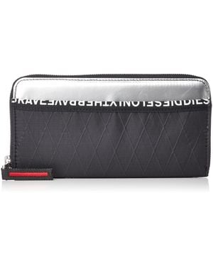 DIESEL X08180p4220 Sail Cross Long Wallet - Black