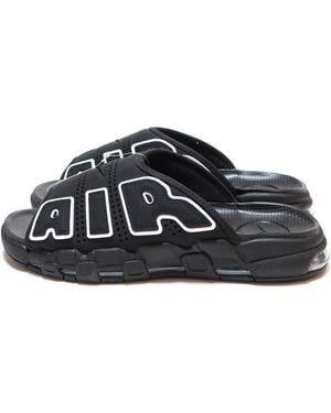 Nike Air More Uptempo Slippers - Black