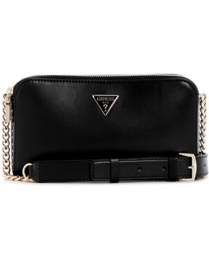 Guess Schoudertas Daryna Ii Status Crossbody Black Zwart
