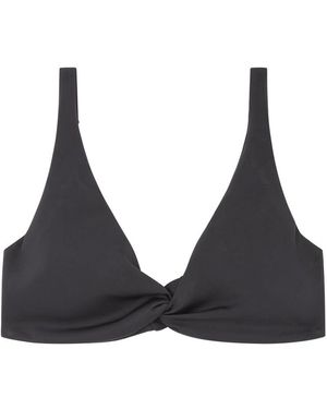 Women'secret Kant Maxi Push Up Bh Met Strik Trim Op De Multiposition Verstelbare Bandjes - Zwart
