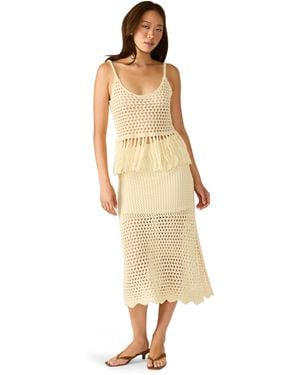 Steve Madden Aidyn Crochet Tank - Natural
