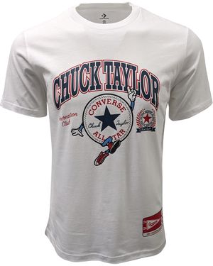 Converse All Star Chuck Taylor Patch Logo Tee - Grey