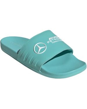 adidas Mercedes AMG Comfort Adiletten Badelatschen - Grün