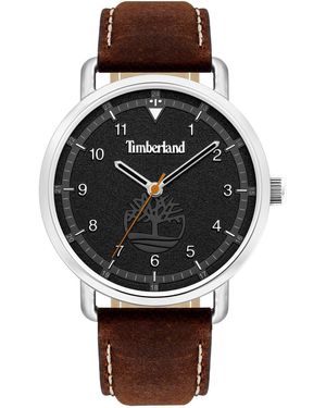 Timberland Armbanduhr ROBBINSTON Leder 45mm - Braun