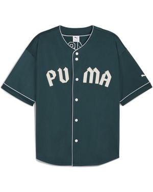 PUMA Oversized Baseball Jersey - Green