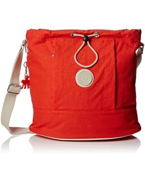 Kipling S Dalila Bpc Cross-body Bag Dots Coral Rose - Red