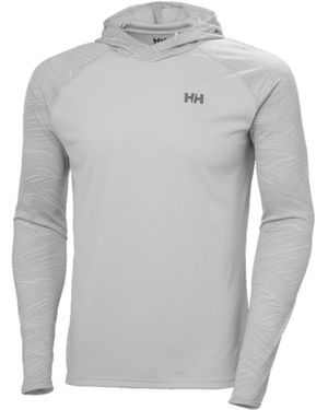 Helly Hansen Hansen Lifa Active Solen Gr Hoodie For - Grey