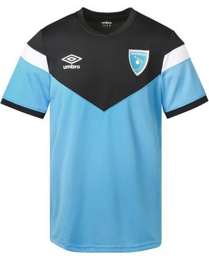 Umbro 2023 Guatemala Trainingstrikot 100% Polyester Kurzarm - Blau