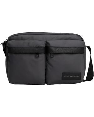 Tommy Hilfiger S Repreve Reporter,dark Grey One Size - Black