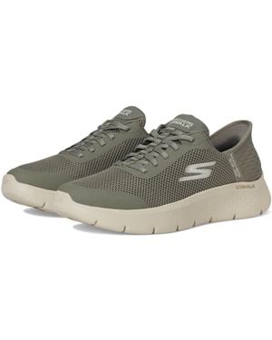 Skechers Go Walk Flex Grand Entry Trainer - Green