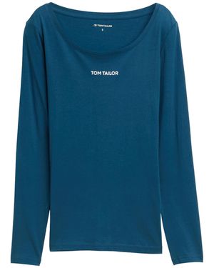 Tom Tailor 1048490 Longsleeve T-Shirt - Blau