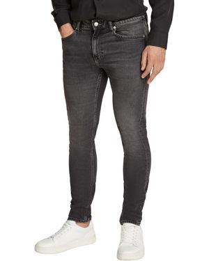 Calvin Klein Calvin Klein 's Slim Fit Tapered Fit Jeans - Black