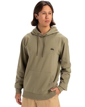 Quiksilver Basic Hoodie Young Pullover Jumper - Green