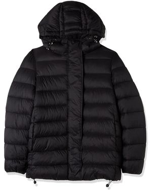 Benetton Giacca 2NIWDN013 Donna - Nero