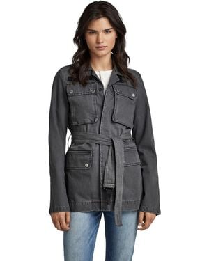 G-Star 70'S Field Denim Jacke - Negro