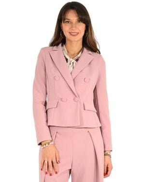 Rinascimento Giacca donna malva CFC0125325003 - XL - Rosa