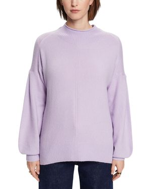 Esprit 103ee1i346 Suéter - Morado