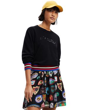 Desigual Black Jers_mara 2000 Jumper Jumper