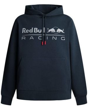 Pepe Jeans Red Bull Racing X Rbr Team Logo Overhead Hoody Sweatshirt - Blue