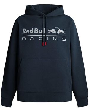 Pepe Jeans Red Bull Racing X Rbr Team Logo Overhead Hoody Sweatshirt - Blue